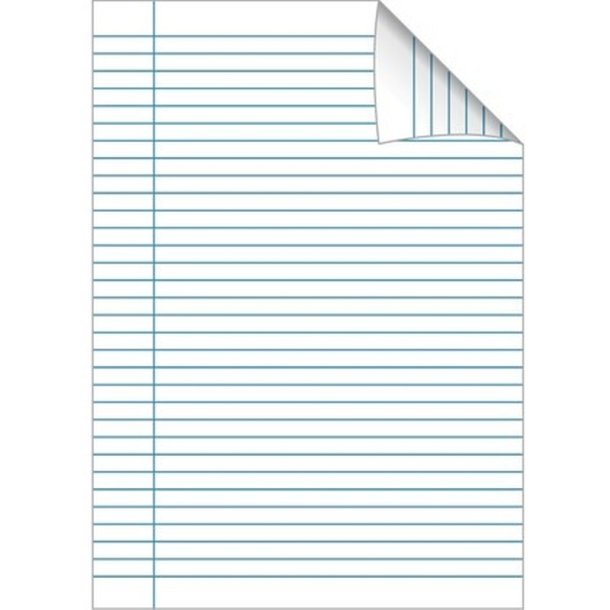 Bantex Skoleh�fte - A4 linjeret - 32 linjer - 40 blade - R�d - Ecolabel