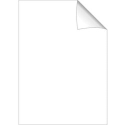 Bantex Skoleh�fte - A4 ulinjeret - Blanke sider - 40 blade - gul - Ecolabel