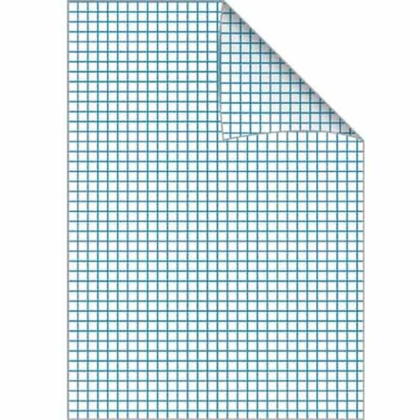 Bantex regneh�fte - A5 ternet - 5x5mm kvadreret - 24 blade - gr�sgr�n - Ecolabel