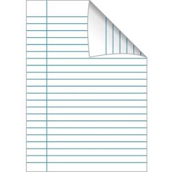 Bantex skoleh�fte - A5 linjeret - 22 linjer - 24 blade - M�rkegr�n - Ecolabel