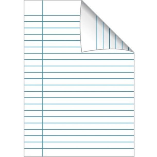 Bantex skoleh�fte - A5 linjeret - 22 linjer - 24 blade - M�rkegr�n - Ecolabel