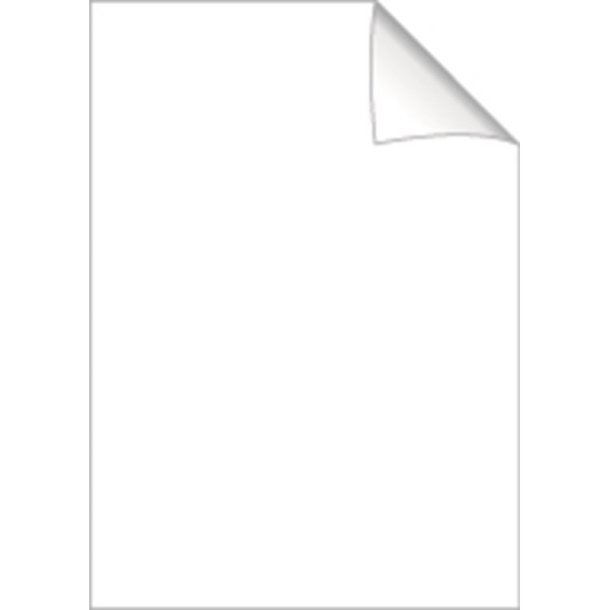 Bantex Skolehfte - 17x21 cm ulinjeret - blanke sider - 32 blade - gul - Ecolabel