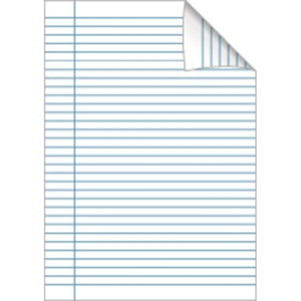 Bantex glosehfte - 10,2x 17cm - linjeret - 16 blade - Grn - Ecolabel