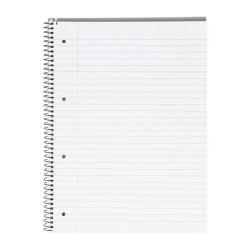 Bantex Kollegieblok - A5 linieret - 70 ark Linjeret sider - Recycled blok med spiralryg