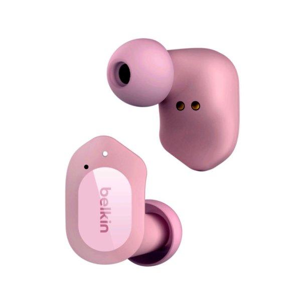 Belkin hretelefoner - SoundForm Play - True Wireless Stereo (TWS) - In-ear - Lyserd