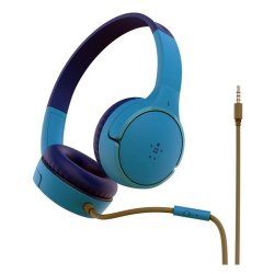 Belkin Headset - SoundForm Mini - Ledningsfrt - Opkald/Musik/Sport/Hverdag - Headset - Bl