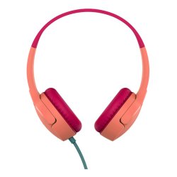 Belkin Headset - SoundForm Mini - Ledningsfrt - Opkald/Musik/Sport/Hverdag - Headset - Lyserd