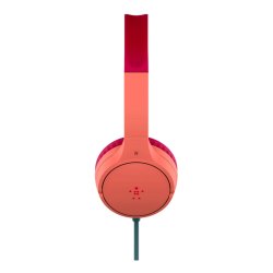 Belkin Headset - SoundForm Mini - Ledningsfrt - Opkald/Musik/Sport/Hverdag - Headset - Lyserd