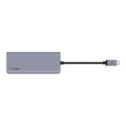 Belkin Hub - USB 3.2 Gen 1 (3.1 Gen 1) Type-C - 100W - SD - 4K Ultra HD - HDMI - Type-A - Type-C