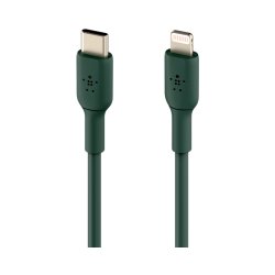 Belkin Lightning kabler - 2 m - USB C - Hanstik - Hanstik - Sort