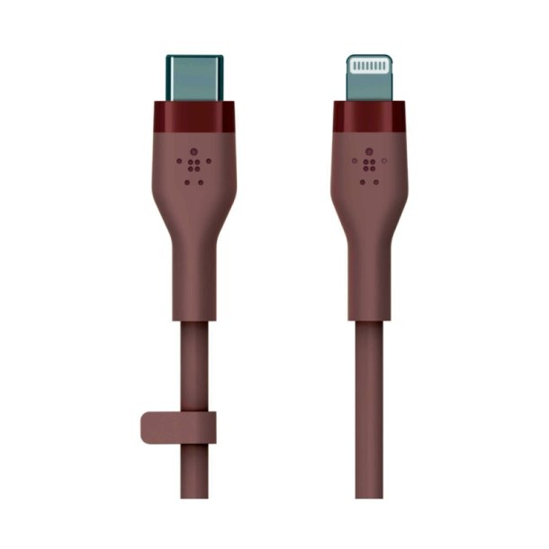 Belkin Lightning kabler - 2 m - USB C - USB C/Lightning - Hanstik - Hanstik - Lyserd