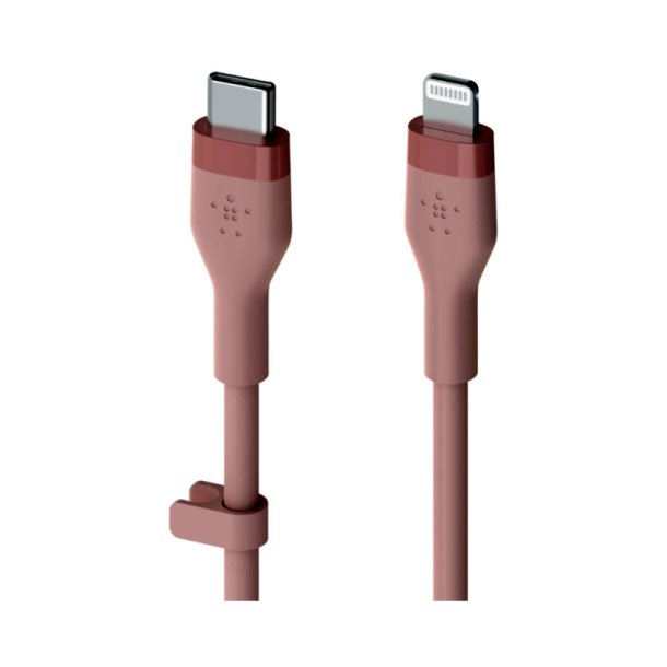 Belkin Lightning kabler - 2 m - USB C - USB C/Lightning - Hanstik - Hanstik - Lyserd