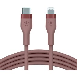 Belkin Lightning kabler - 2 m - USB C - USB C/Lightning - Hanstik - Hanstik - Lyserd