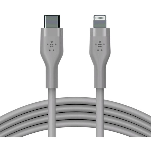 Belkin Lightning kabler - 2 m - USB C - USB C/Lightning - Hanstik - Hanstik - Hvid