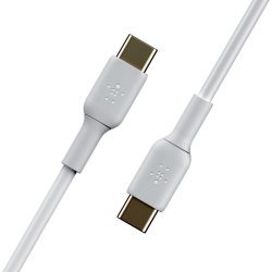 Belkin USB-C kabel - 1 m - USB C - USB C - Hvid