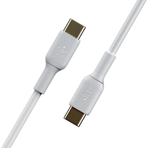 Belkin USB-C kabel - 1 m - USB C - USB C - Hvid