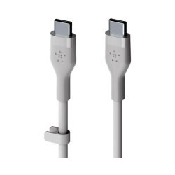 Belkin USB-C kabel - Boost Charge Flex - 2 m - USB C - USB C - USB 2.0 - Hvid