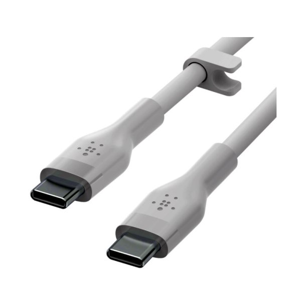 Belkin USB-C kabel - Boost Charge Flex - 3 m - USB C - USB C - USB 2.0 - Hvid
