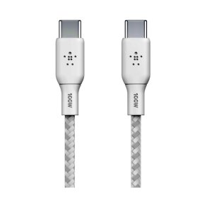 Belkin USB-C kabel - 3 m - USB C - USB C - USB 2.0 - 480 Mbit/s - Hvid
