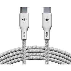 Belkin USB-C kabel - 3 m - USB C - USB C - USB 2.0 - 480 Mbit/s - Hvid