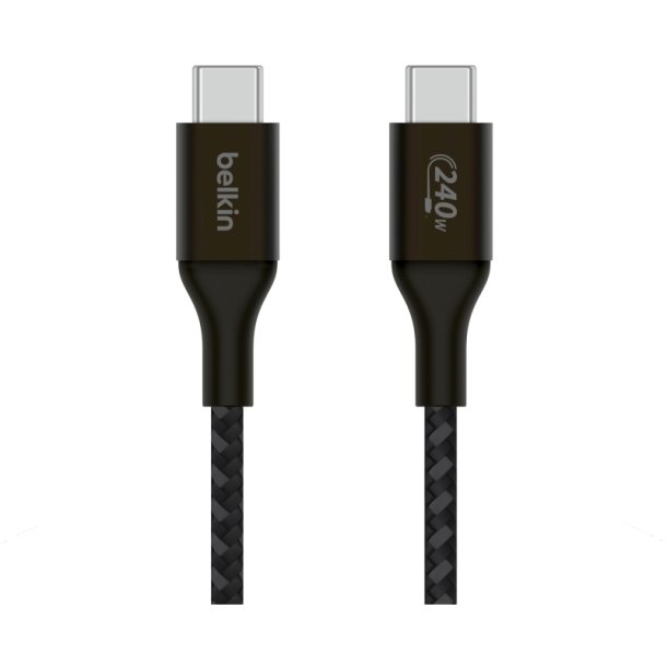 Belkin USB-C kabel - 1 m - USB C - USB C - USB 2.0 - Sort