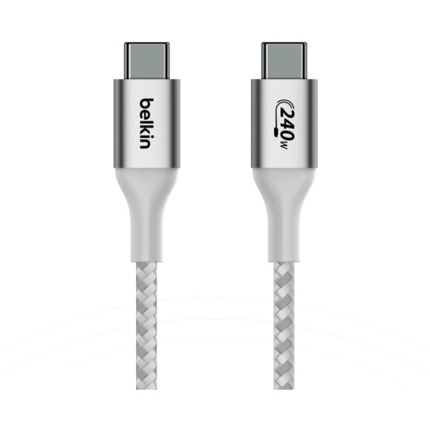 Belkin USB-C kabel - 1 m - USB C - USB C - USB 2.0 - Hvid