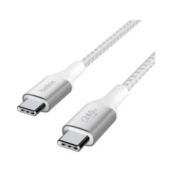 Belkin USB-C kabel - 1 m - USB C - USB C - USB 2.0 - Hvid