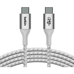 Belkin USB-C kabel - 2 m - USB C - USB C - USB 2.0 - Hvid