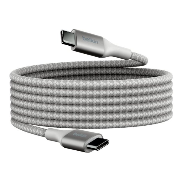 Belkin USB-C kabel - 2 m - USB C - USB C - USB 2.0 - Hvid