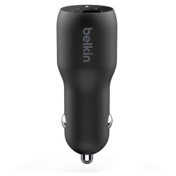 Belkin Lader til bil - Indendrs - Udendrs - Cigartnder - USB - Sort