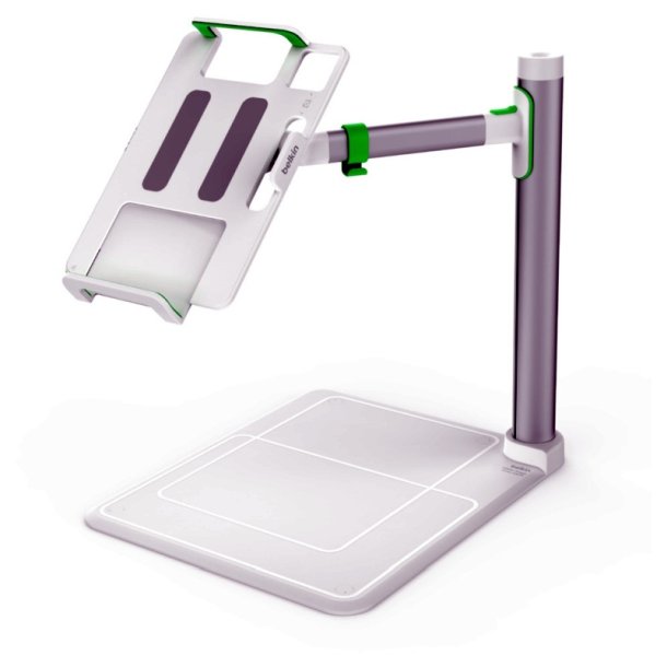 Belkin Tablet stand - Hvid - Tablet - 7" til 12.9" - 180&deg;