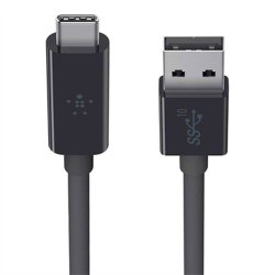 Belkin USB-C kabel - 0,9 m - USB A - USB C - USB 3.2 Gen 2 (3.1 Gen 2) - Hanstik/Hanstik