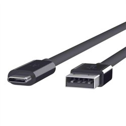 Belkin USB-C kabel - 0,9 m - USB A - USB C - USB 3.2 Gen 2 (3.1 Gen 2) - Hanstik/Hanstik