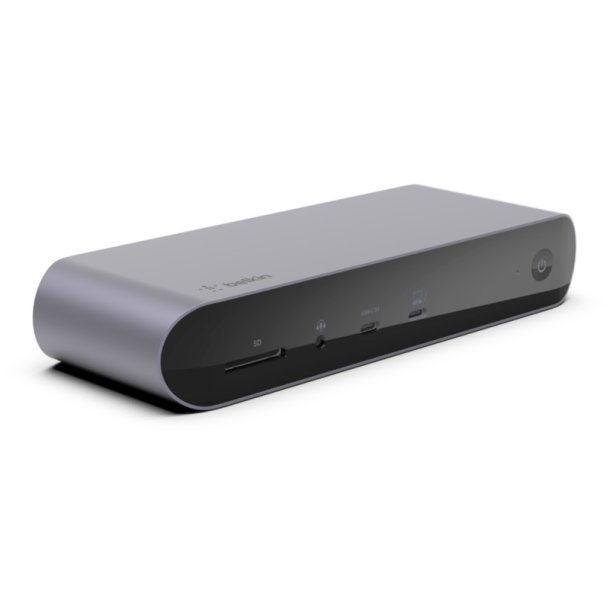 Belkin Dockingstation - Thunderbolt 4 Dock Pro - 90 W - 1000 Mbit/s - Sort - SD