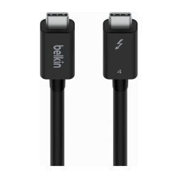 Belkin USB-C kabel - Thunderbolt 4 C-C Active - Han/Han - 2 m - Sort - 40 Gbit/sek. - 100 W