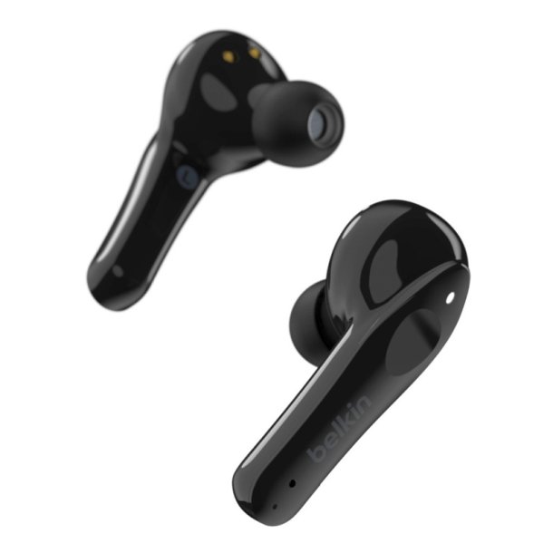 Belkin hretelefoner - SoundForm Move Plus - Trdls - Musik - Headset - Sort