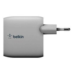 Belkin Lader - USB-A - 2 x 12W - Indendrs - Vekselstrm - 4,8 A - Hvid