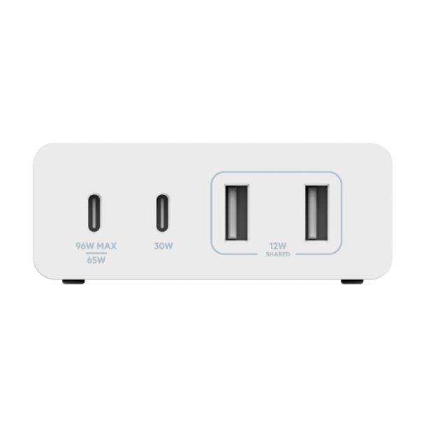 Belkin Lader - USB-C/USB-A - 2x USB-C/2x USB-A - Indendrs - Vekselstrm - 2 m - Hvid