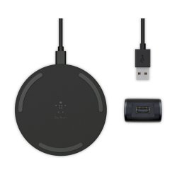 Belkin Trdlse oplader - Boost Charge - Indendrs - Vekselstrm - Trdls opladning - 1,2 m - Sort