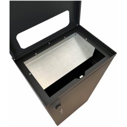 Bica 824 sorterings skraldespand - 1 x 95 Liter - Pant ls - Antracit