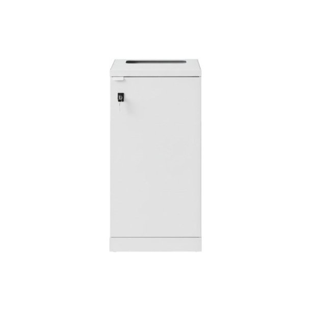 Bica 824 sorterings skraldespand - 1 x 95 Liter - Pant ls - hvid