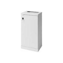 Bica 824 sorterings skraldespand - 1 x 95 Liter - Pant ls - hvid