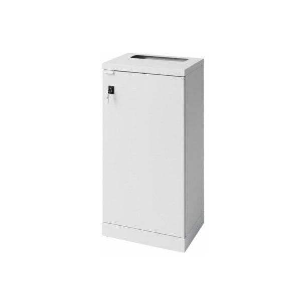 Bica 824 sorterings skraldespand - 1 x 95 Liter - Pant ls - hvid