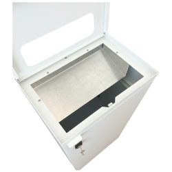 Bica 824 sorterings skraldespand - 1 x 95 Liter - Pant ls - hvid