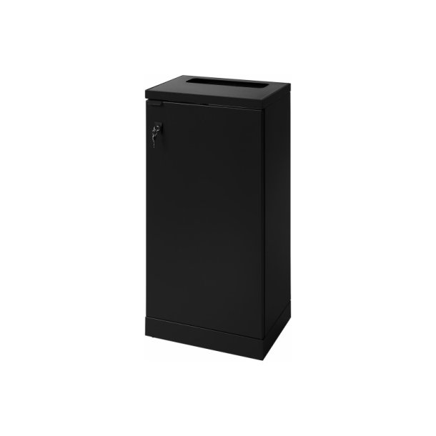 Bica 824 sorterings skraldespand - 1 x 95 Liter - Pant ls - Sort