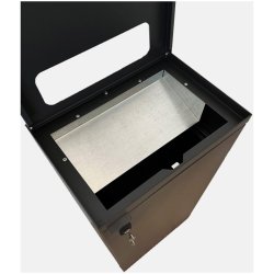 Bica 824 sorterings skraldespand - 1 x 95 Liter - Pant ls - Sort