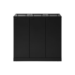 Bica 876 sorterings skraldespand - 3 x 65 liter - Sort