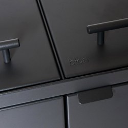 Bica 877 sorterings skraldespand - 2 x 65 Liter - Antracit