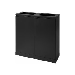 Bica 953 Sorterings skraldespand - 2 x 95 Liter - Antracit