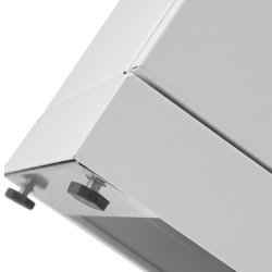 Bica 862 Sorterings affaldsspand - 1 x 65 Liter - flasker - hvid